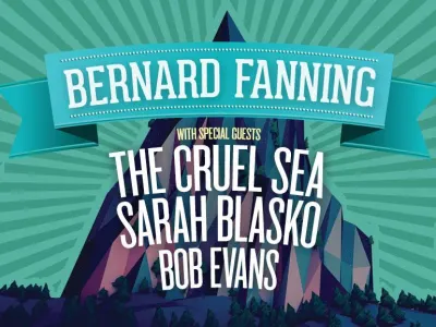 NATIONAL BERNARD FANNING DATES ANNOUNCED